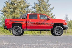 GMC Sierra 1500 Rear Bumper - Rough Country - LED - '07-'18